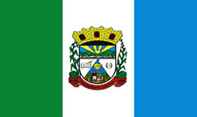 Bandeira oficial do município de Presidente Lucena